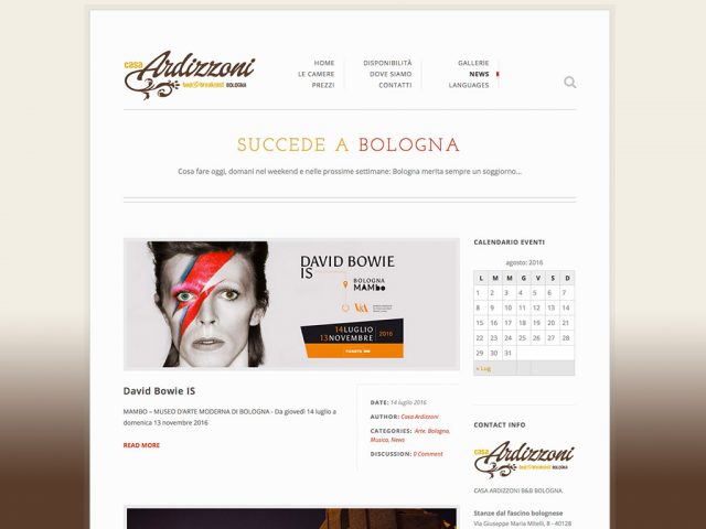 Casa Ardizzoni | B&B Bologna | Website